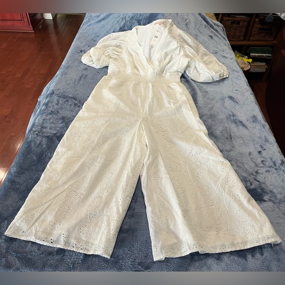 Anthropologie Hutch Eyelet Jumpsuit - Picture 3 of 5